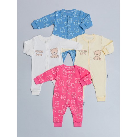 КОМБИНЕЗОН МИШУТКА (интерлок) КЛ.310.034.0.123.005/006 КОМБИНЕЗОН МИШУТКА (интерлок) КЛ.310.034.0.123.005/006